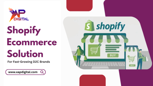 Shopify ecommerce solution helping fast-growing D2C brands build scalable online stores